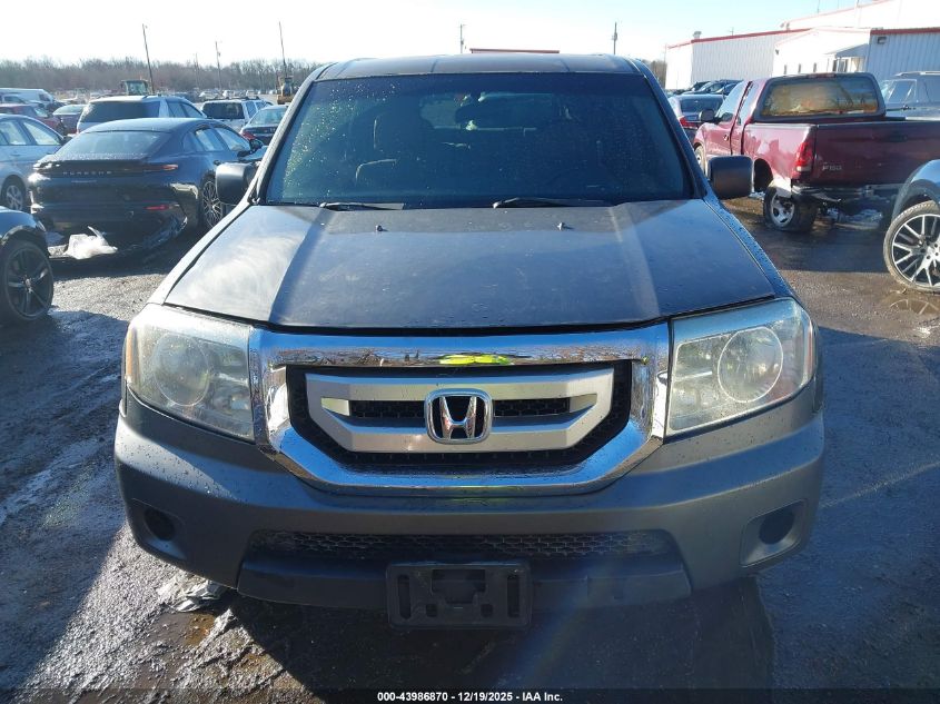 2011 Honda Pilot Lx VIN: 5FNYF4H27BB098205 Lot: 43986870