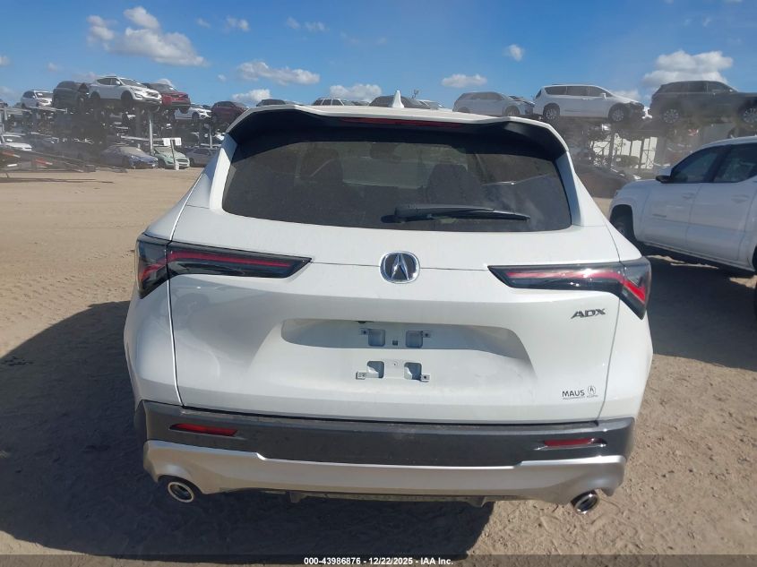 2025 Acura Adx VIN: 3HDSA1H32SM706668 Lot: 43986876