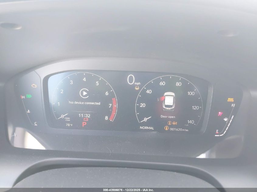 2025 Acura Adx VIN: 3HDSA1H32SM706668 Lot: 43986876