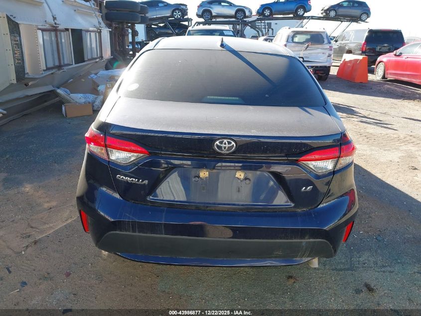 2022 Toyota Corolla Le VIN: 5YFEPMAEXNP324329 Lot: 43986877