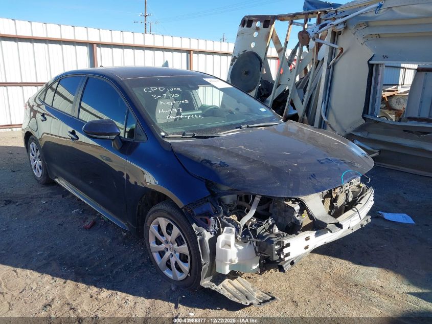 2022 Toyota Corolla Le VIN: 5YFEPMAEXNP324329 Lot: 43986877