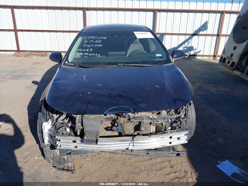 2022 Toyota Corolla Le VIN: 5YFEPMAEXNP324329 Lot: 43986877