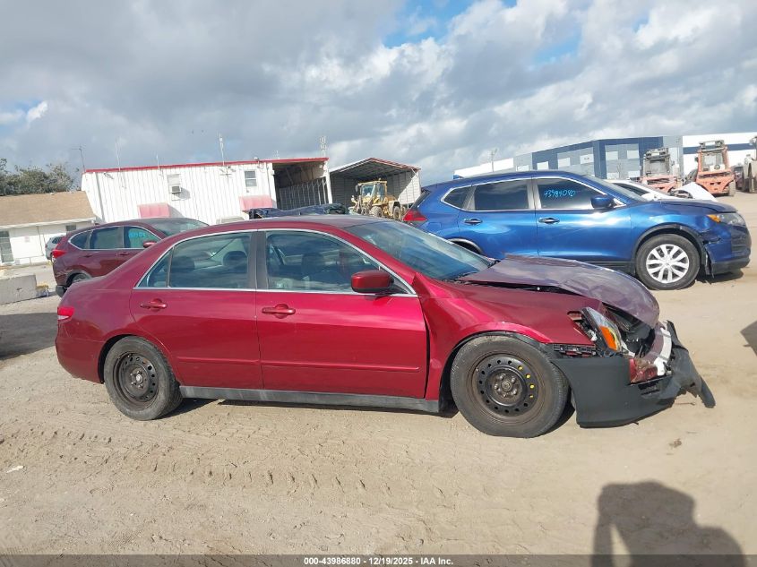 2005 Honda Accord 2.4 Lx VIN: 1HGCM56495A124800 Lot: 43986880