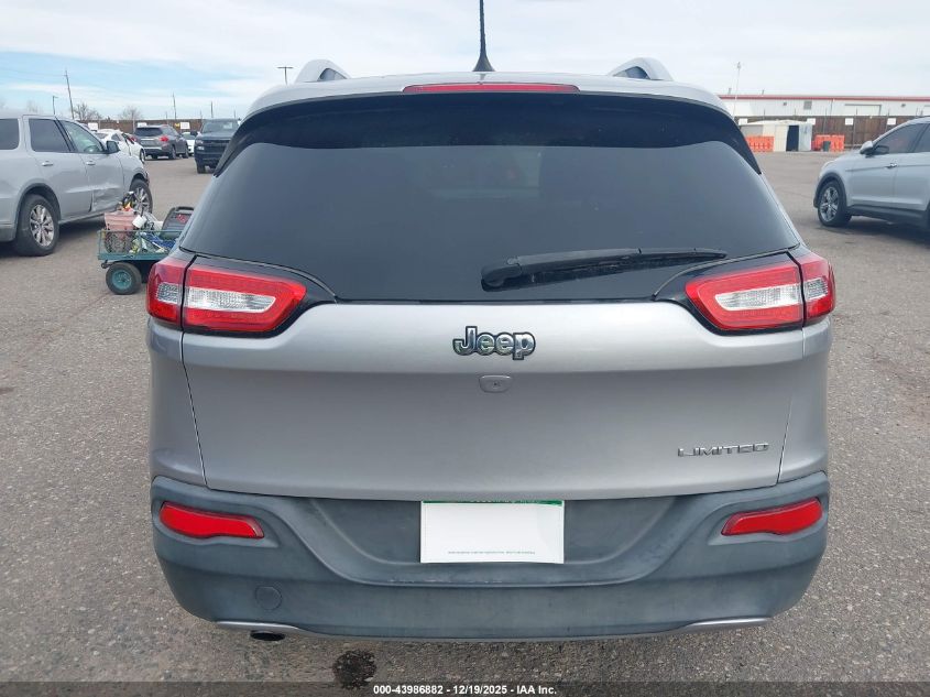 2017 Jeep Cherokee Limited Fwd VIN: 1C4PJLDB5HW526089 Lot: 43986882