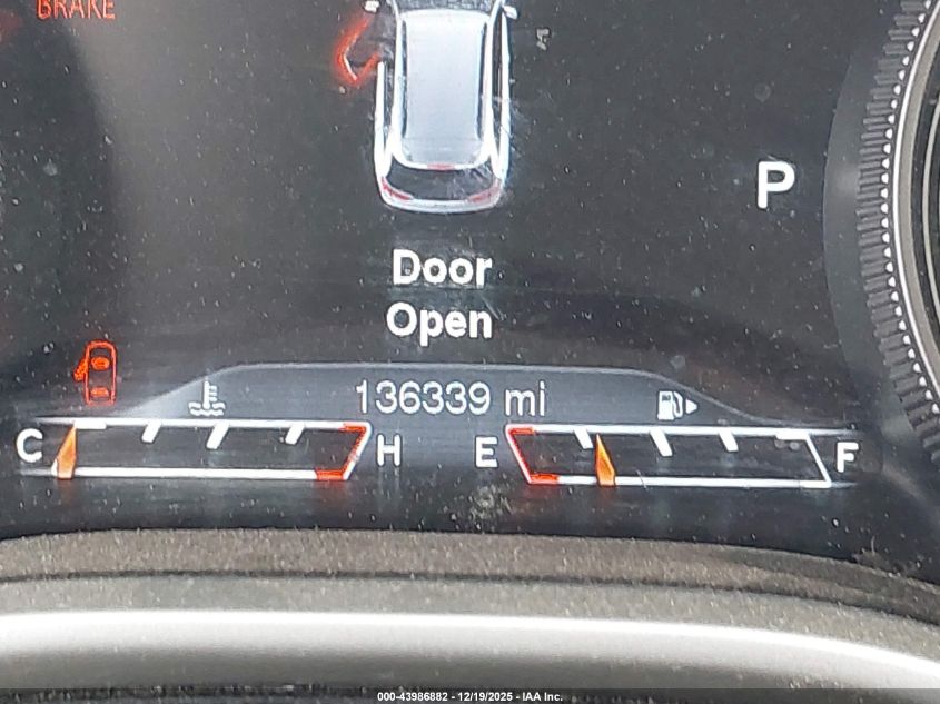 2017 Jeep Cherokee Limited Fwd VIN: 1C4PJLDB5HW526089 Lot: 43986882