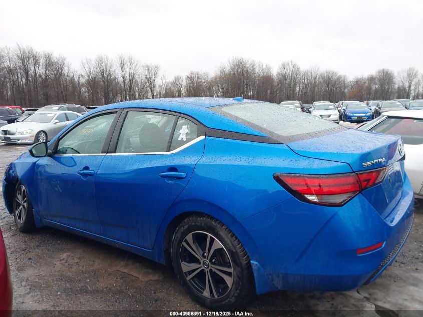 2020 Nissan Sentra Sv Xtronic Cvt VIN: 3N1AB8CV0LY281976 Lot: 43986891