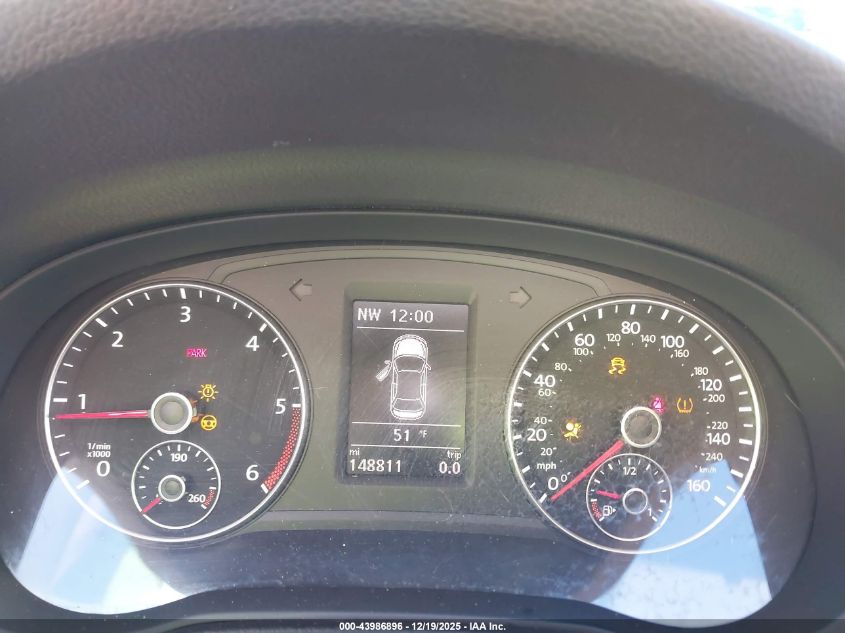 2015 Volkswagen Passat 2.0L Tdi Se VIN: 1VWBV7A32FC013476 Lot: 43986896