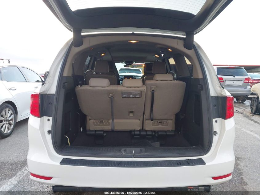 2022 Honda Odyssey Ex-L VIN: 5FNRL6H72NB015269 Lot: 43986906