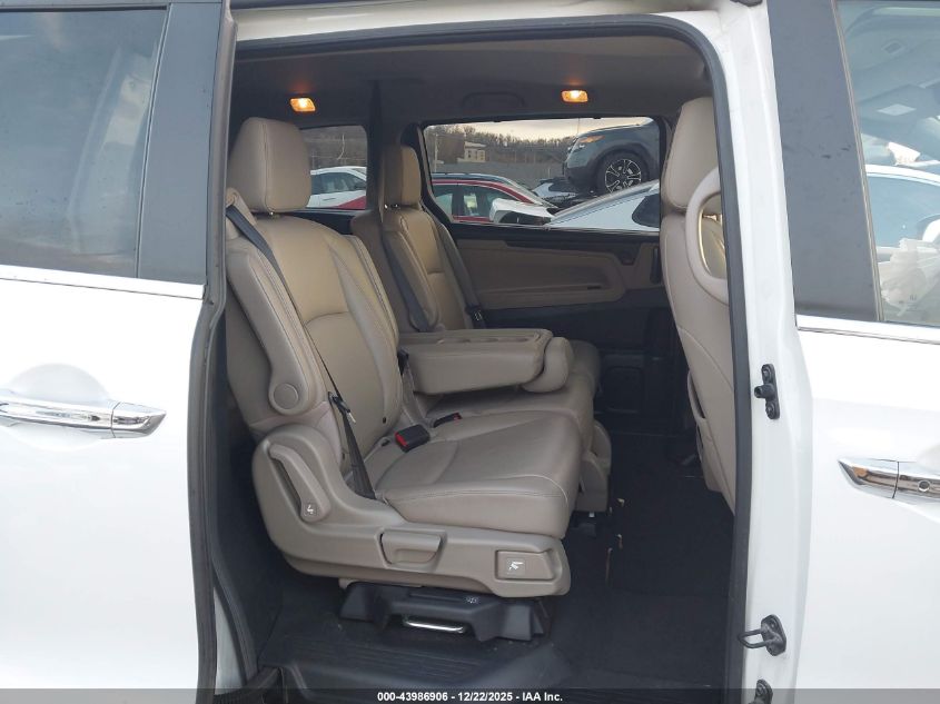 2022 Honda Odyssey Ex-L VIN: 5FNRL6H72NB015269 Lot: 43986906