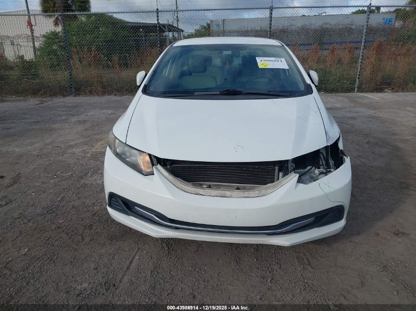 2015 Honda Civic Lx VIN: 19XFB2F50FE115667 Lot: 43986914