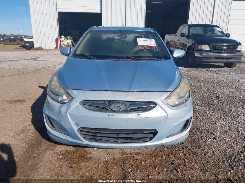 2014 Hyundai Accent Gls VIN: KMHCT4AE5EU673271 Lot: 43986917