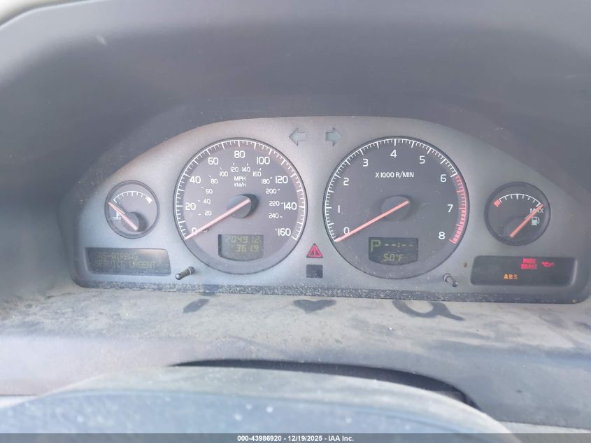 2003 Volvo Xc70 2.5T VIN: YV1SZ59H531096835 Lot: 43986920