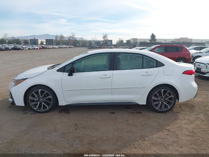 2020 Toyota Corolla Se VIN: 5YFS4RCE6LP020997 Lot: 43986934