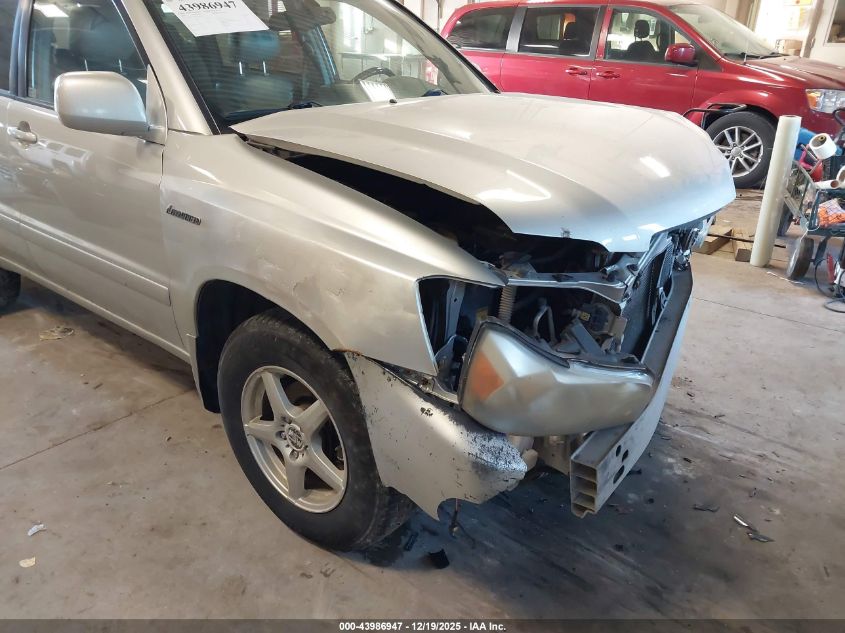 2004 Toyota Highlander Limited V6 VIN: JTEEP21A940030782 Lot: 43986947