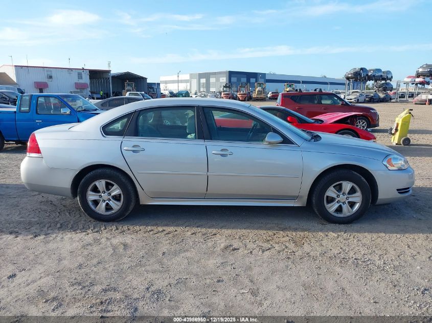 2012 Chevrolet Impala Ls VIN: 2G1WA5E35C1169827 Lot: 43986950