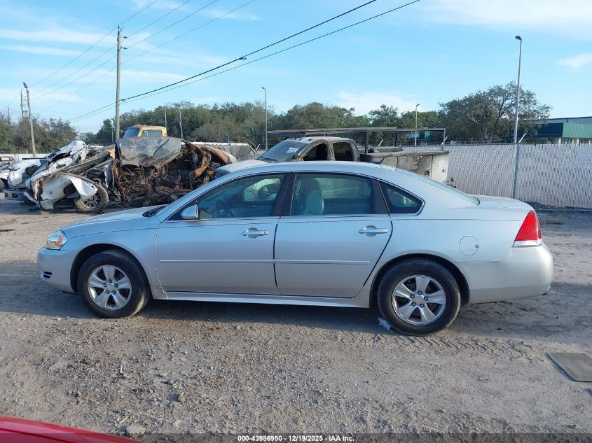 2012 Chevrolet Impala Ls VIN: 2G1WA5E35C1169827 Lot: 43986950