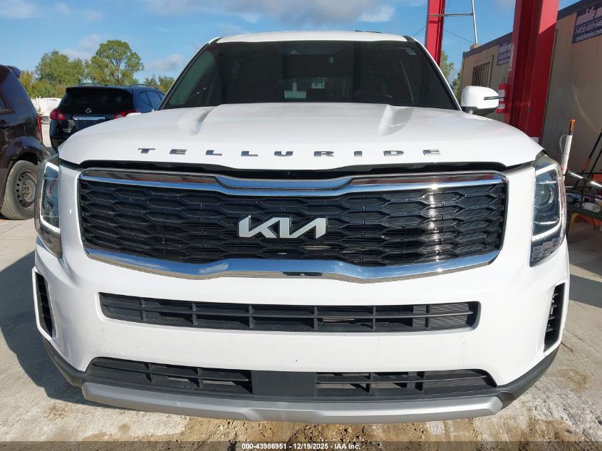 2022 Kia Telluride Lx VIN: 5XYP24HCXNG221864 Lot: 43986951
