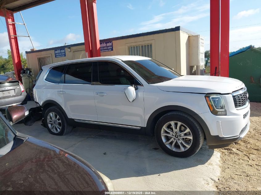2022 Kia Telluride Lx VIN: 5XYP24HCXNG221864 Lot: 43986951