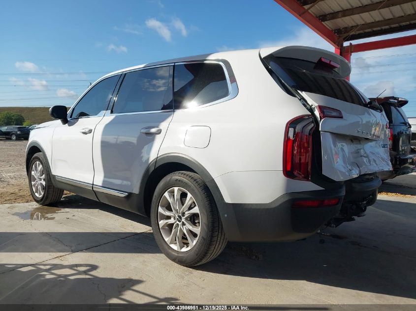 2022 Kia Telluride Lx VIN: 5XYP24HCXNG221864 Lot: 43986951