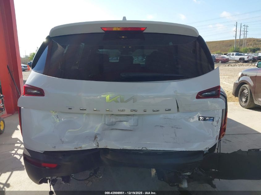 2022 Kia Telluride Lx VIN: 5XYP24HCXNG221864 Lot: 43986951