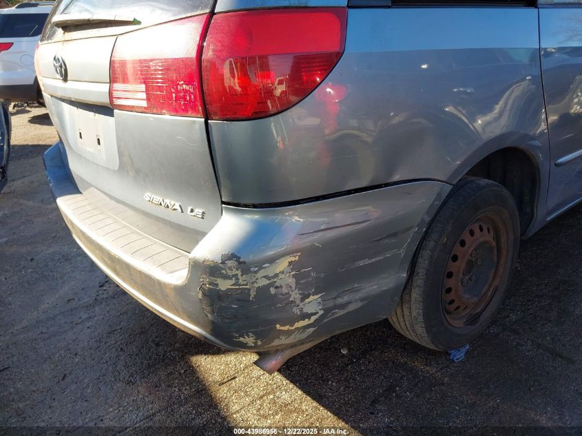2004 Toyota Sienna Le VIN: 5TDZA23CX4S120672 Lot: 43986956
