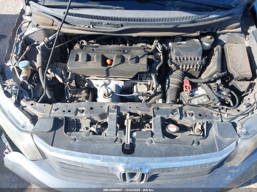 2012 Honda Civic Natural Gas VIN: 19XFB5F52CE003594 Lot: 43986957