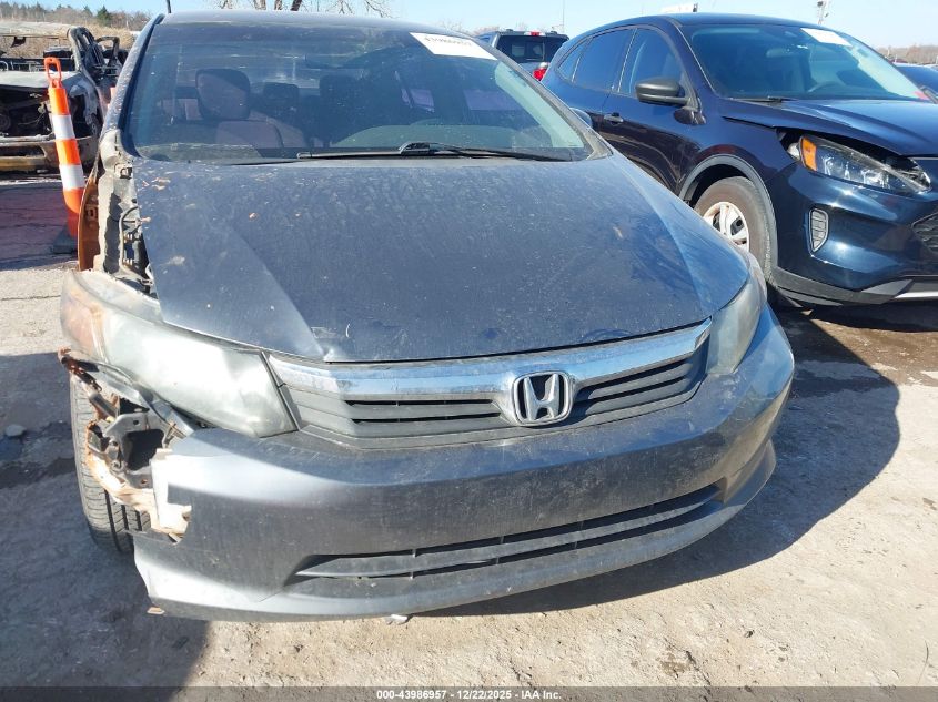 2012 Honda Civic Natural Gas VIN: 19XFB5F52CE003594 Lot: 43986957