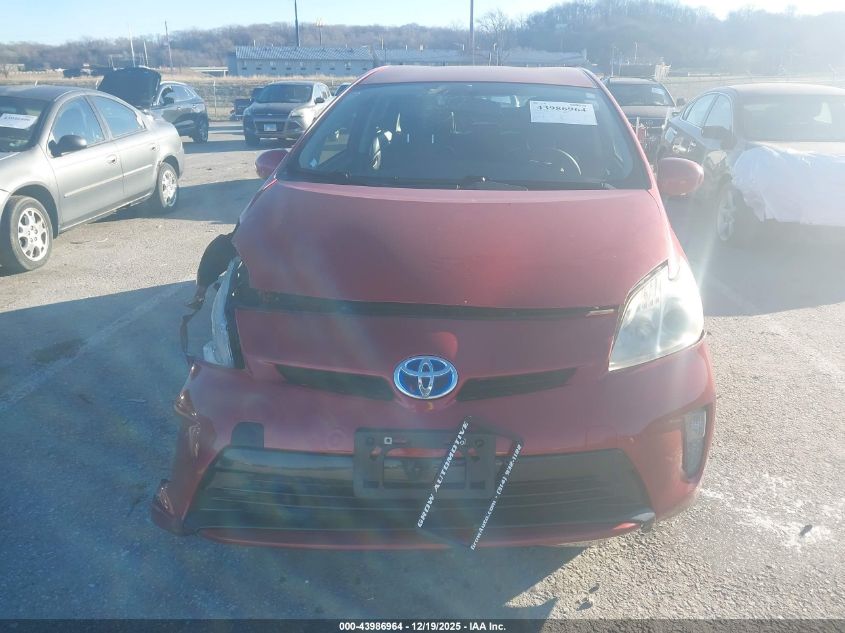 2015 Toyota Prius Three VIN: JTDKN3DU8F1908434 Lot: 43986964