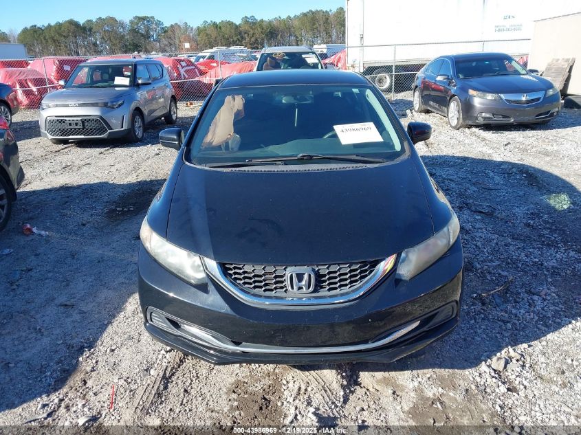 2015 Honda Civic Lx VIN: 19XFB2F53FE079117 Lot: 43986969