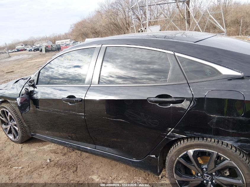 2021 Honda Civic Sport VIN: 2HGFC2F8XMH540615 Lot: 43986978