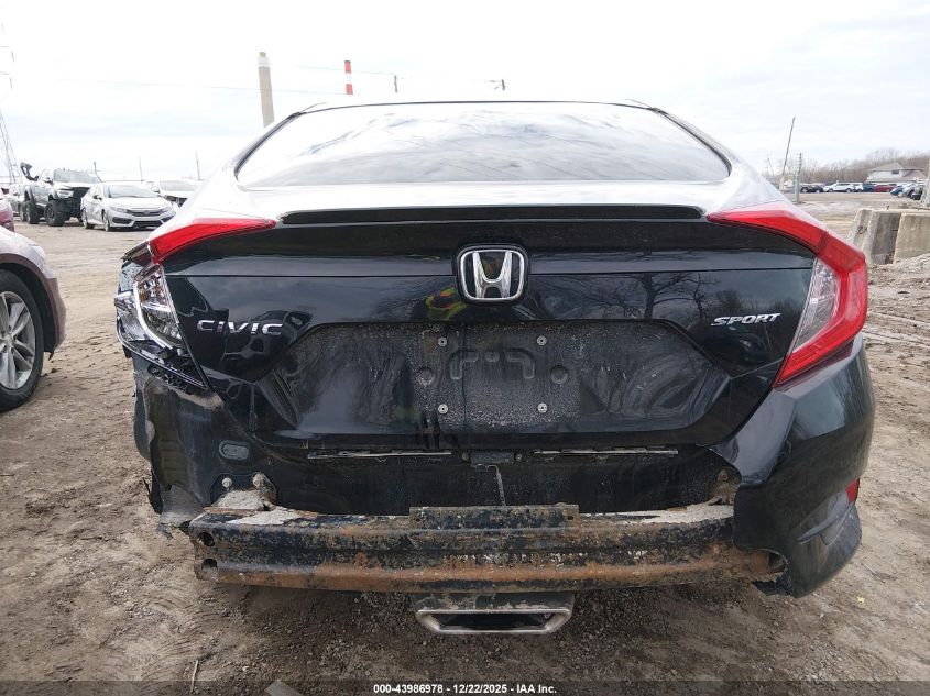 2021 Honda Civic Sport VIN: 2HGFC2F8XMH540615 Lot: 43986978