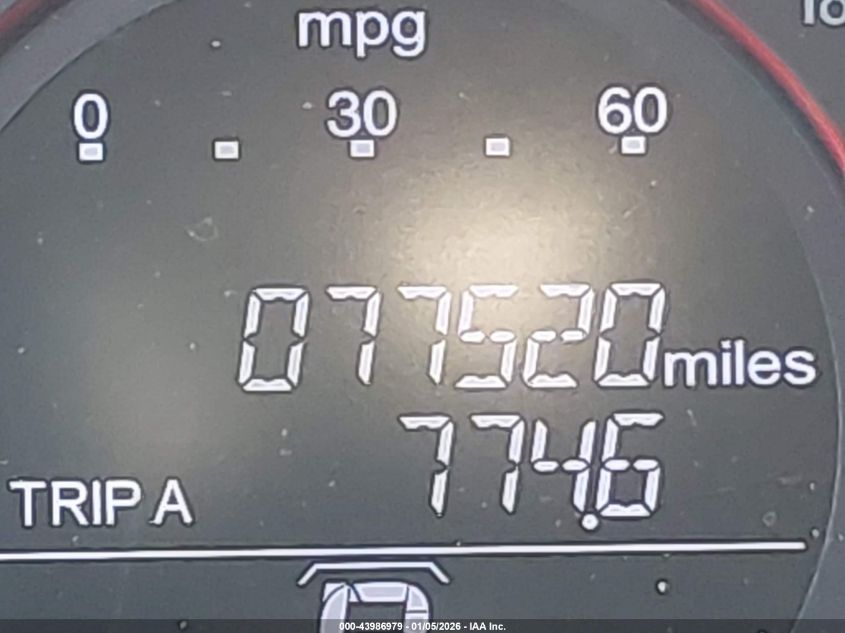 2017 Honda Accord Ex-L VIN: 1HGCT1B89HA005184 Lot: 43986979