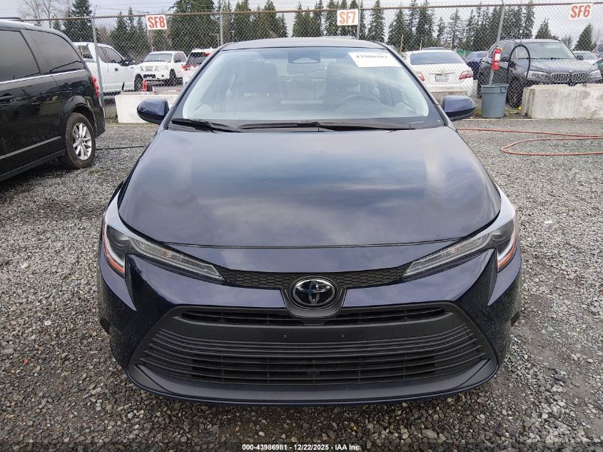 2025 Toyota Corolla Le VIN: JTDB4MEE1S3030151 Lot: 43986981