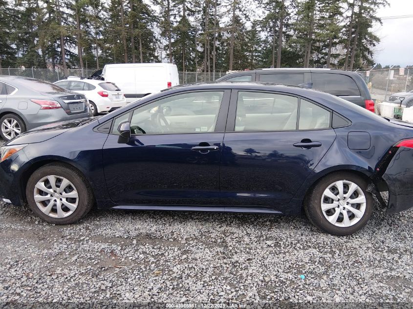 2025 Toyota Corolla Le VIN: JTDB4MEE1S3030151 Lot: 43986981