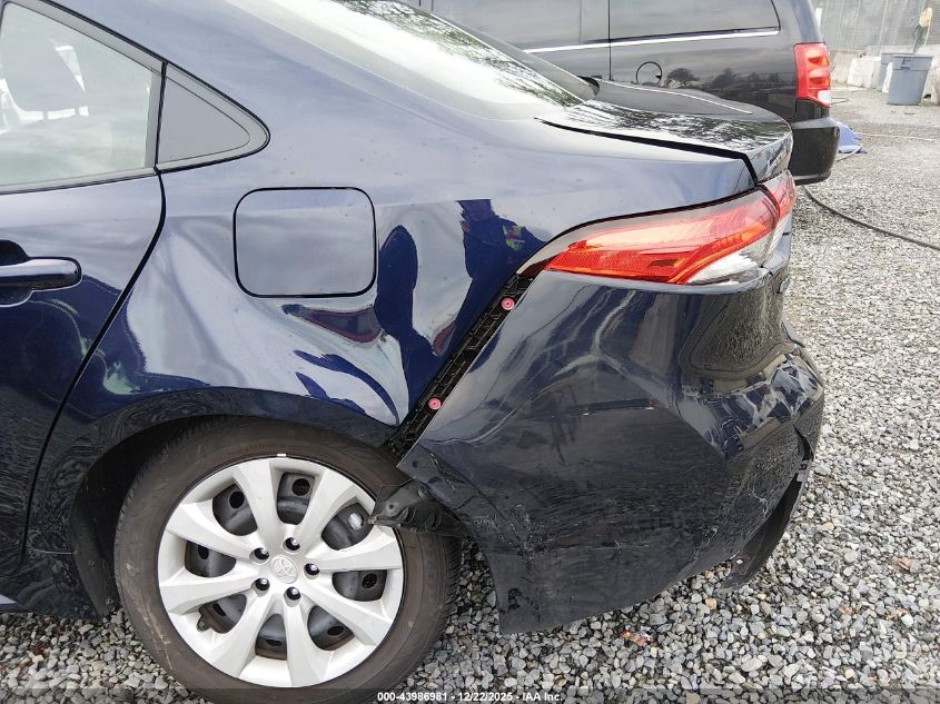 2025 Toyota Corolla Le VIN: JTDB4MEE1S3030151 Lot: 43986981