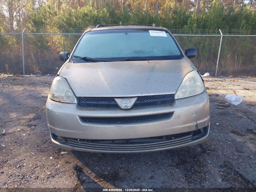 2004 Toyota Sienna Ce/Le VIN: 5TDZA23C74S087436 Lot: 43986996