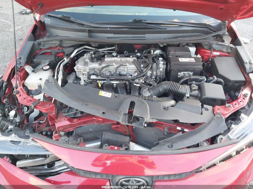 2020 Toyota Corolla Le VIN: 5YFEPRAE3LP076662 Lot: 43987003