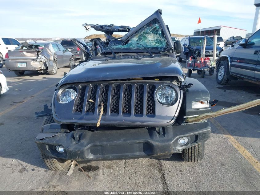 2021 Jeep Wrangler Unlimited Sport S 4X4 VIN: 1C4HJXDM3MW823742 Lot: 43987004