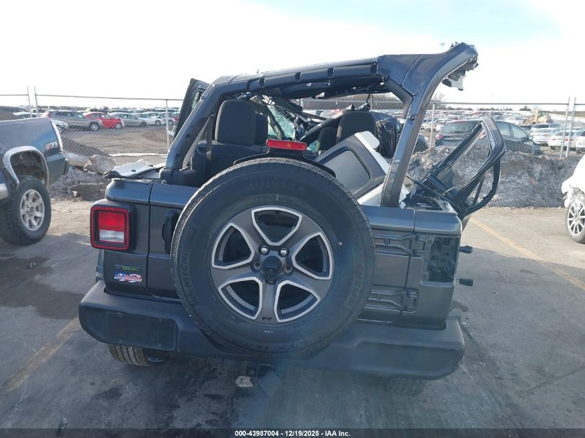 2021 Jeep Wrangler Unlimited Sport S 4X4 VIN: 1C4HJXDM3MW823742 Lot: 43987004