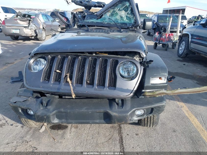 2021 Jeep Wrangler Unlimited Sport S 4X4 VIN: 1C4HJXDM3MW823742 Lot: 43987004
