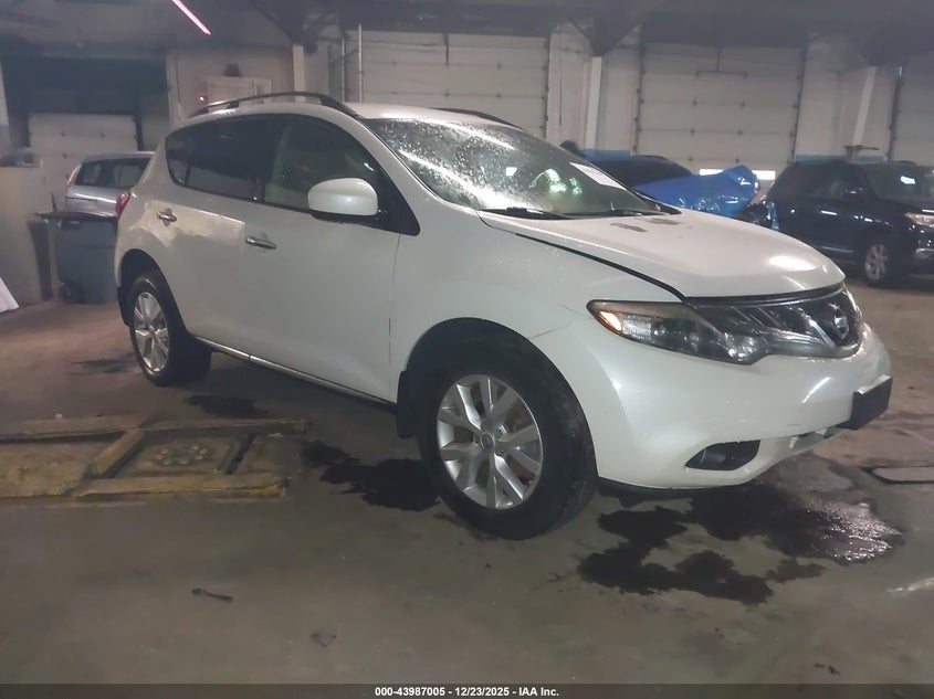 JN8AZ1MW8EW513262 2014 Nissan Murano Sv auction photo 1