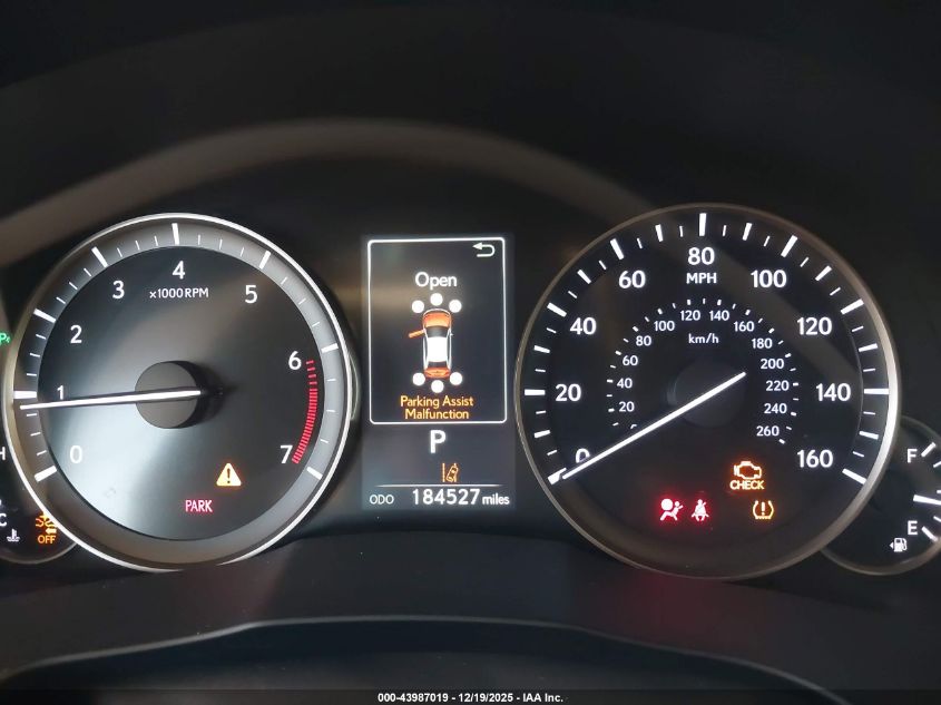 2016 Lexus Es 350 VIN: JTHBK1GG8G2228191 Lot: 43987019