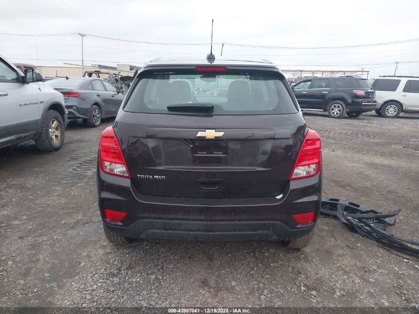 2021 Chevrolet Trax Awd Ls VIN: KL7CJNSB5MB355985 Lot: 43987041