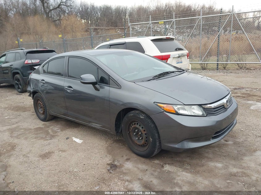 19XFB2F56CE019148 2012 Honda Civic Lx auction photo 1