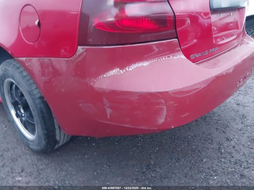 2007 Pontiac Grand Prix VIN: 2G2WP552471169292 Lot: 43987057