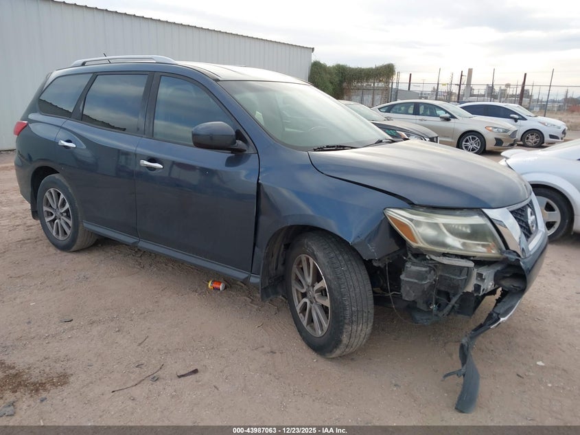 5N1AR2MN0GC606365 2016 Nissan Pathfinder S auction photo 1
