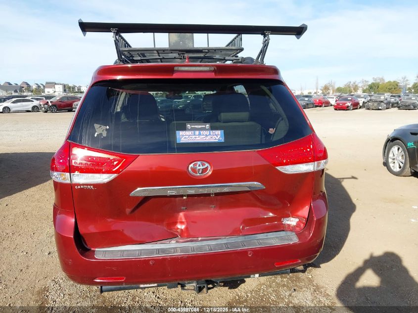 2013 Toyota Sienna Limited 7 Passenger VIN: 5TDDK3DC9DS057138 Lot: 43987086