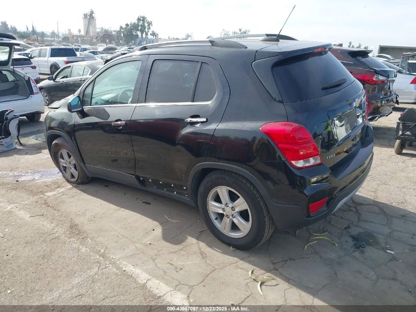 2020 Chevrolet Trax Fwd Lt VIN: KL7CJLSBXLB052641 Lot: 43987087