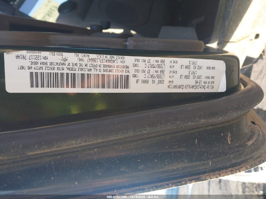 2007 Jeep Wrangler Rubicon VIN: 1J4GA64137L126647 Lot: 43987090