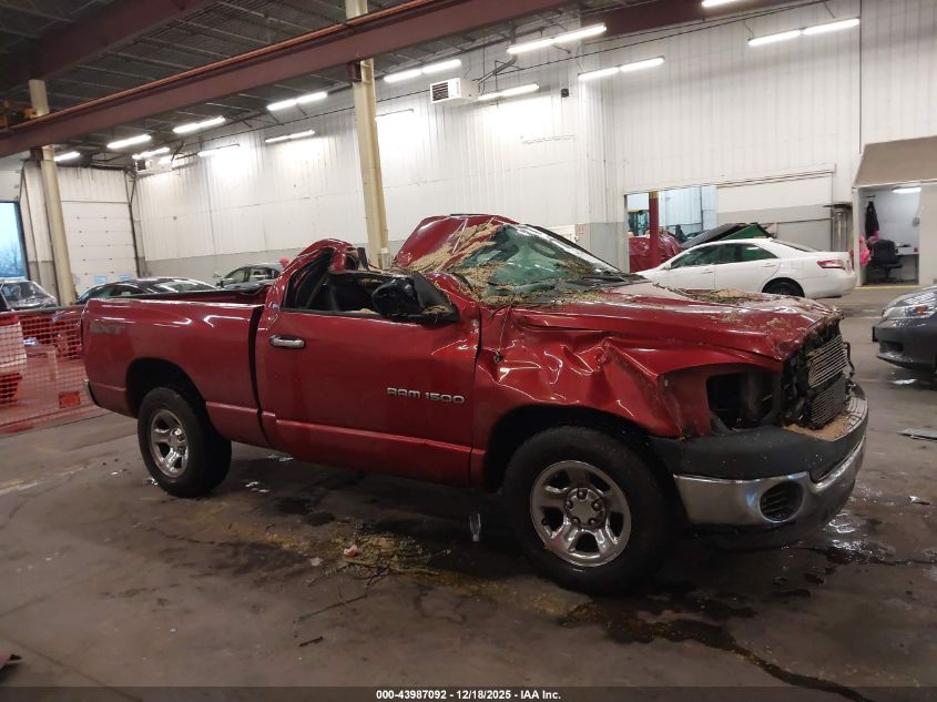 2007 Dodge Ram 1500 St VIN: 1D7HA16K87J513019 Lot: 43987092